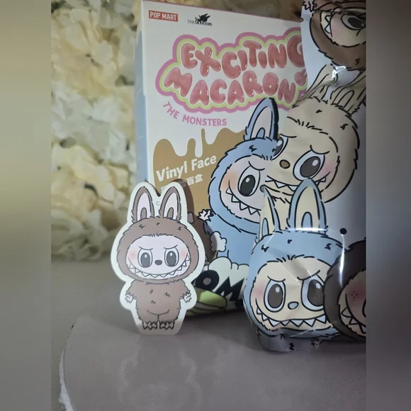 Toffee- 100% Authentic Popmart Labubu Exciting Macaron Toffee